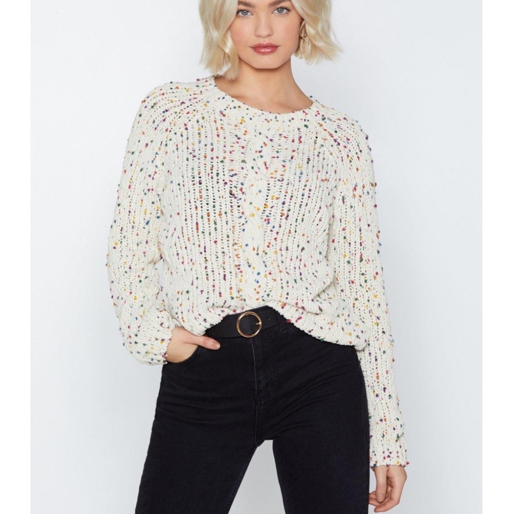 Nasty Gal - Spot the Difference Sweater - One Size